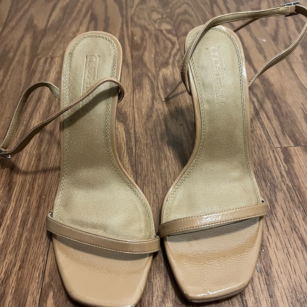 ASOS Tan Strappy Heels